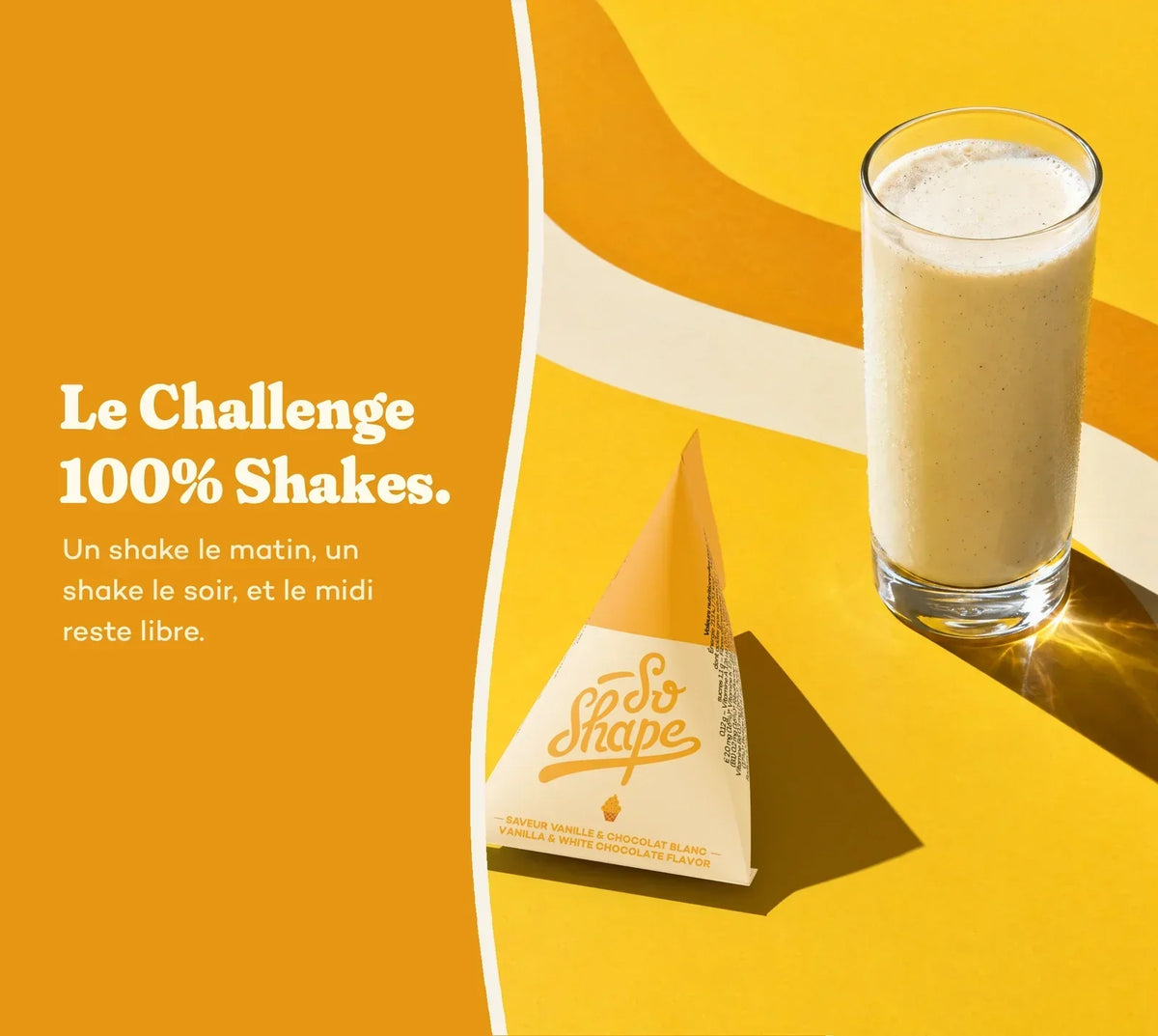 Challenge 100% Shake: gli shake So Shape
